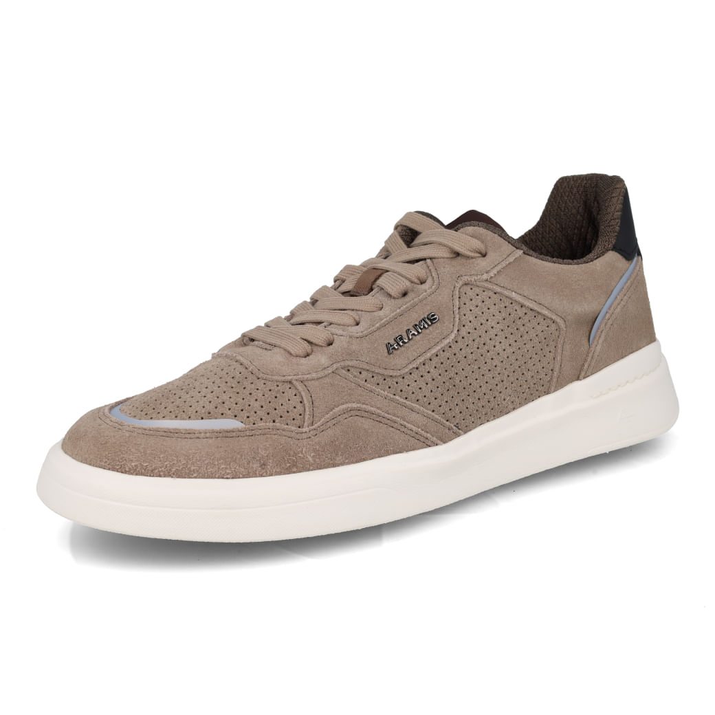 Aramis Tenis Casual ARM247 Castor Couro_10__03